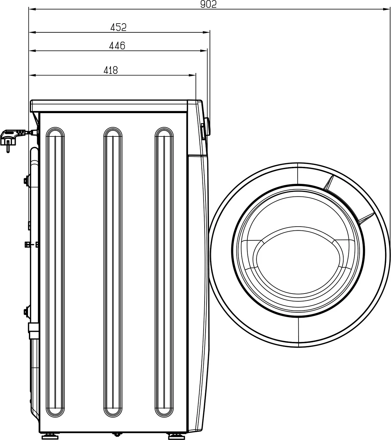 Стиральная машина ATLANT СМА 60У1018-T-01